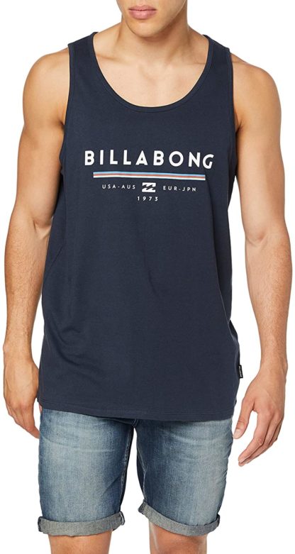 Billabong Unity Tank - Canotta da Uomo(Blu)