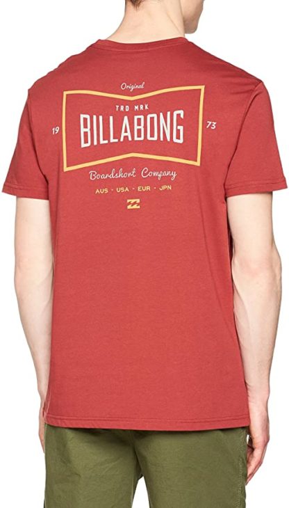 Billabong Craftman - Maglietta da Uomo(Brick)