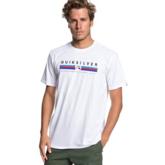 Quiksilver Get Bizzy - Maglietta da Uomo(White)