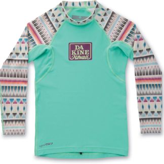 Dakine Girls Classic Snug Fit Zanzibar - Licra Maniche 3/4 per Ragazze