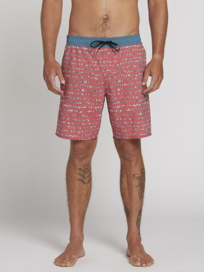 Volcom Stripe Dot Trunks 18" - Boardshort da Uomo